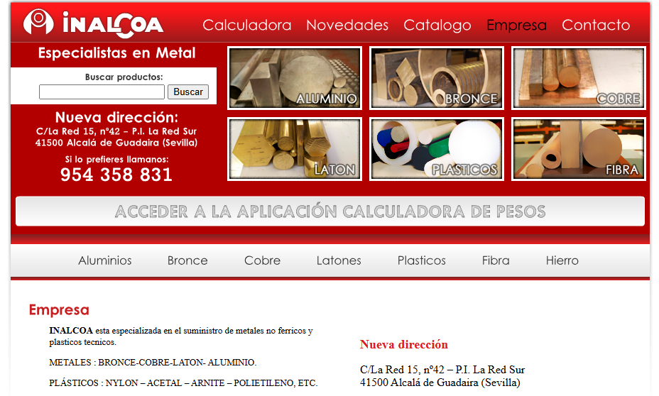INALCOA - Especialistas en Metal